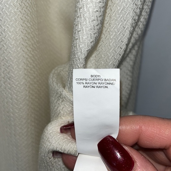 Lucky Brand popover sheer sleeveless blouse Sz S - Picture 8 of 11